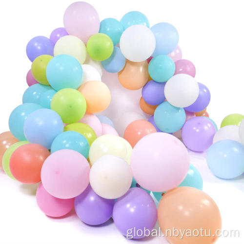 Rubber Balloon pastel chrome metallic color plain latex ballons Supplier